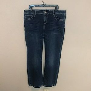 INC Boot Leg Jeans Petite Slim Tech Fit